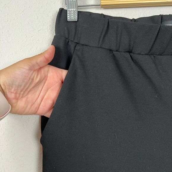Universal Standard Black Pull-on Pants with Red Stripe-Size XS (10-12) - Picture 2 of 10